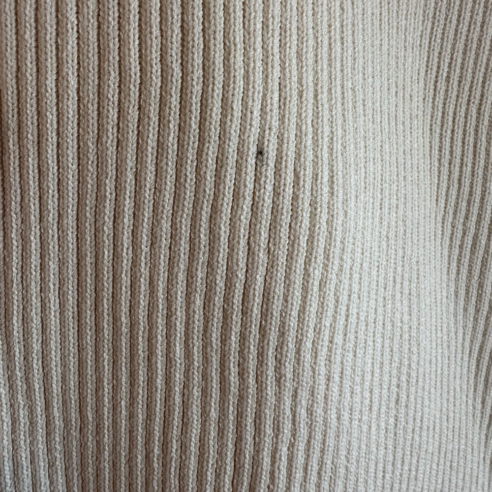 DISSH Ribbed Sleeveless Tank Top - Cream - Picture 3 of 3